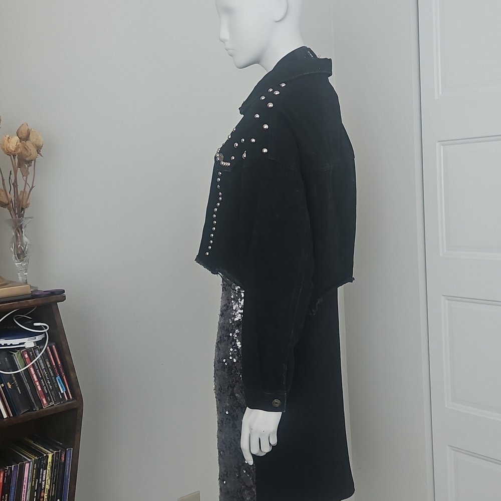Gothic Jean Jacket - Picture 2 of 6